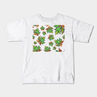 Silver Maple Water Color II Kids T-Shirt